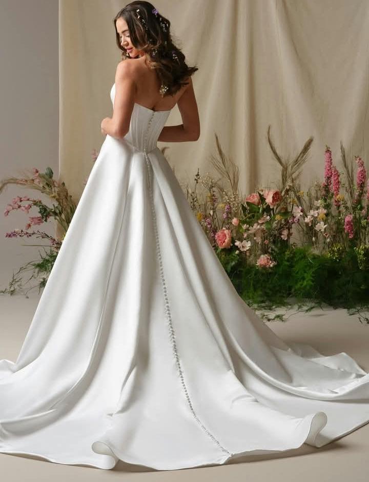 Santana brudekjole corsage 2delt 